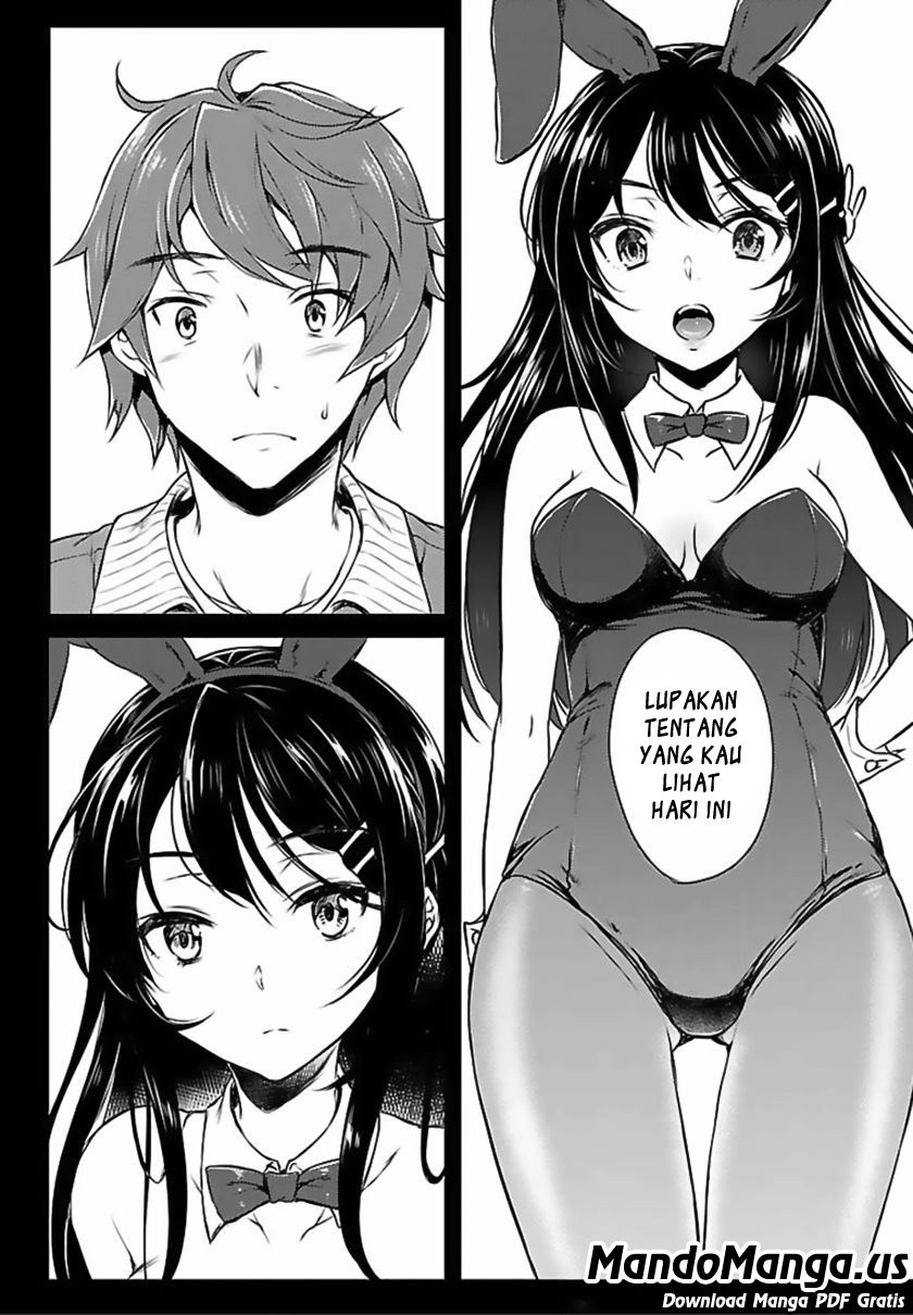 Seishun Buta Yarou wa Bunny Girl-senpai no Yume wo Minai chapter 1